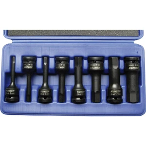 Kunzer  7SSH08 inbus sada silových nástrčných kľúčov      8-dielna 1/2" (12.5 mm)