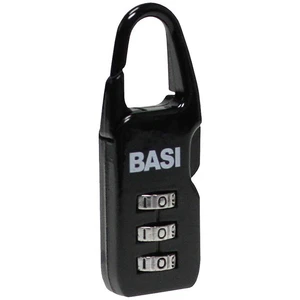 Basi 6100-0115 zámok na kufor 22 mm zámky s rôznymi kľúčmi   čierna na heslo