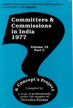Committees and Commissions in India 1977 Volume 15 Part-C