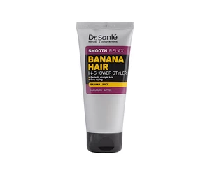 Podpora šampónu na uhladenie vlasov Dr. Santé Smooth Relax Banán Hair In-Shower Styler - 100 ml + darček zadarmo