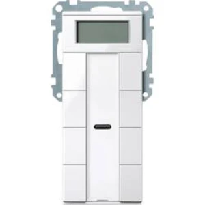 Tlačítkový senzorový modul Merten KNX Systeme, polární bílá, MEG6214-0319, 1 ks