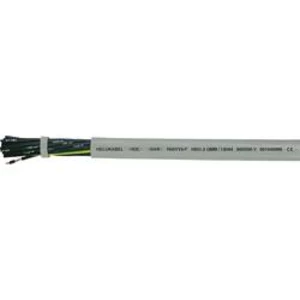 Řídicí kabel Helukabel H05VV5-F 13119, 2 x 1 mm², vnější Ø 7.50 mm, šedá, 100 m