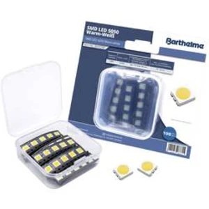 Sada SMD LED Barthelme 00430387, 3 V, 60 mA, 120 °, 7000 mcd, teplá bílá