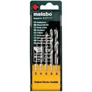 Sada spirálových vrtáků do dřeva Metabo 627111000, 1 ks