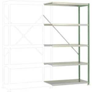 Přístavný modul regálu oddělení Manuflex RP1118.6011, (š x v x h) 1000 x 2000 x 400 mm