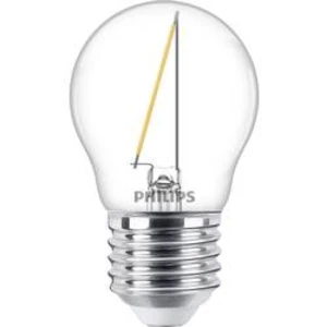 LED žárovka Philips Lighting 76425800 230 V, E27, 1.4 W = 15 W, teplá bílá, A++ (A++ - E), kapkovitý tvar, 1 ks