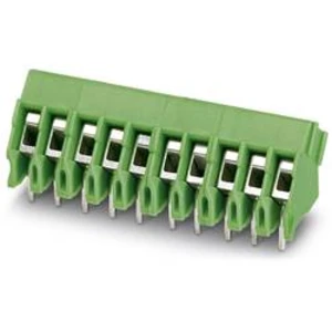 Šroubová svorkovnice Phoenix Contact FRONT 2,5-V/SA 5/ 3MRZ BK GES 1991781, 2.50 mm², Pólů 3, zelená, 10 ks