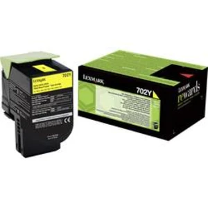 Lexmark toner 702Y CS310 CS410 CS510 70C20Y0 originál žlutá 1000 Seiten