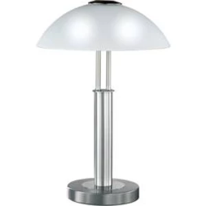 Stolní lampa halogenová žárovka, úsporná žárovka E14 80 W WOFI Prescot 8747.02.64.0000 niklová (matná)