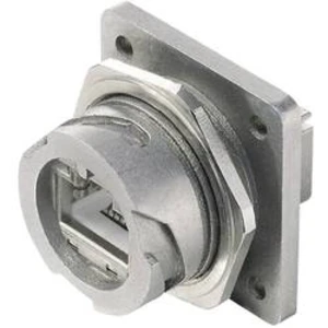 RJ45 konektor Telegärtner J80020A0001 - spojka, vestavná RJ45 počet pólů: 8P8C, kov, 1 ks
