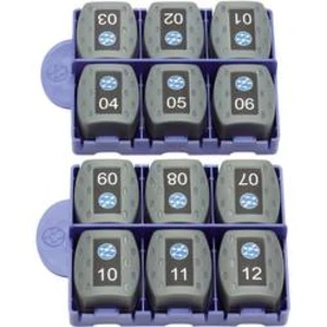 Sada 12 dálkových adaptérů RJ45 IDEAL Networks VDV II, 158050
