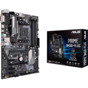 Základní deska Asus Prime B450-Plus Socket AMD AM4 Tvarový faktor ATX Čipová sada základní desky AMD® B450
