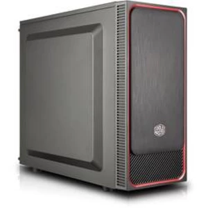 PC skříň midi tower Cooler Master MasterBox E500L, černá, červená