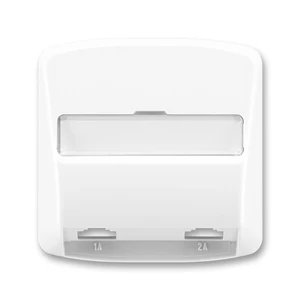 ABB Tango kryt zásuvky telefonní bílá 5013A-A00215 B