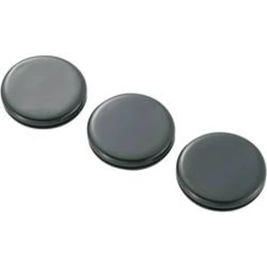 Kabelová průchodka TRU COMPONENTS TC-GMCQR-3225203 1592963 uzavřená PVC, černá, 1 ks