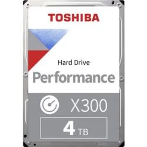 Interní pevný disk 8,9 cm (3,5") Toshiba X300 HDWE140UZSVA, 4 TB, Bulk, SATA III
