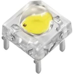 LED dioda hranatá s vývody Nichia, NSPRR70ASS R Rb/Rc, 50 mA, 7,6 mm, 2,4 V, 100 °, červená