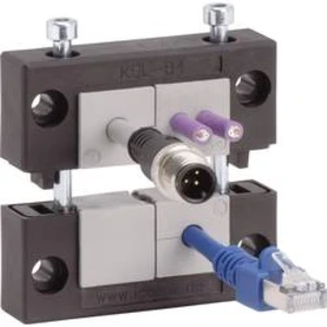 Kabelová průchodková lišta Icotek KEL-B4 (42204), IP54, 72,8 x 58 x 17 mm, černá