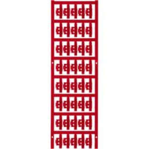 Conductor markers, MultiCard, 21 x 5,8 mm, Polyamide 66, Colour: Red Weidmüller Počet markerů: 200 SFC 0/21 NEUTRAL RTMnožství: 200 ks