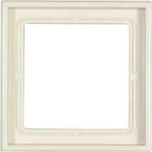 Krycí rámeček Jung LS 990, LS981W, krémově bílá