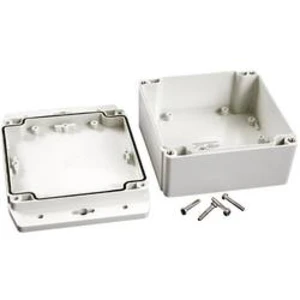 Univerzální pouzdro polykarbonát Hammond Electronics 1555N2F42GY, 120 x 120 x 62 , světle šedá