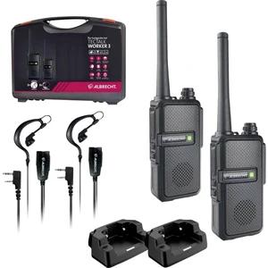 Albrecht Tectalk Worker 3 2er 29825 PMR rádiostanica/vysielačka sada 2 ks