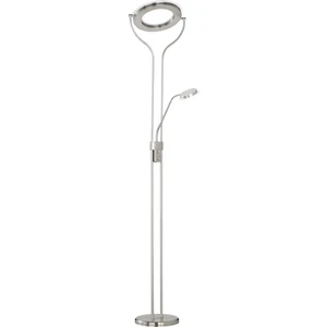 ACTION Remy 307302646000 stojanová LED lampa a lampička na čítanie 17 W teplá biela  niklová (matná)
