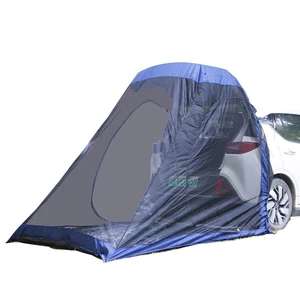 245*200*220cm SUV Rear Tent Waterproof Sun Protection Mosquito Repellent Ventilation Travel Tent With Black Gauze Made O