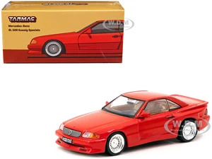 Mercedes-Benz SL 500 "Koenig Specials" Red "Global64" Series 1/64 Diecast Model Car by Tarmac Works