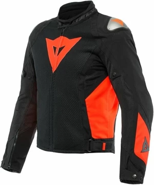 Dainese Energyca Air Tex Jacket Black/Fluo Red 54 Textilní bunda