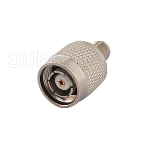 Superbat 5pcs SMA-TNC Adapter RP-SMA Female to RP-TNC Male Straight RF Coaxial Connector