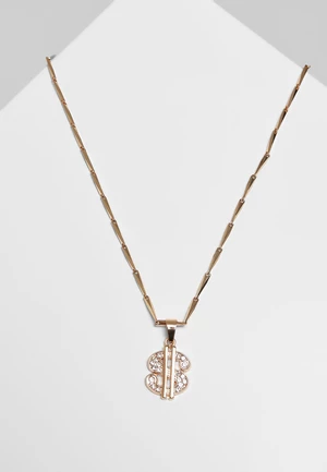 Dollar necklace - gold color