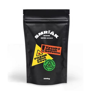 Káva Smrťák (Směs robusta) - "EXTRA SILNÁ A CHUTNÁ" 1 kg MLETÁ: Mletí na moku, filtr, aeropress, frenchpress (hrubé)