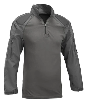 Košile Defcon5® Combat s dlouhým rukávem – Wolf Grey (Barva: Wolf Grey, Velikost: M)