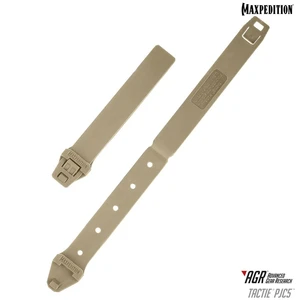 Pripojovacie pásky TacTie Clips Maxpedition® PJC5 6 ks – Khaki (Farba: Khaki)