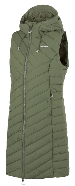 Husky Napi L XXXL, khaki Dámská hardshell vesta