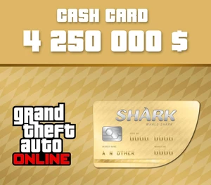 Grand Theft Auto Online - $4,250,000 The Whale Shark Cash Card XBOX One CD Key