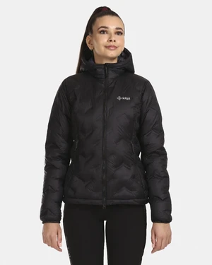 Women's down jacket Kilpi ALBERTA-W Black