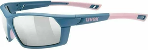 UVEX Sportstyle 225 Blue Mat Rose/Mirror Silver Ochelari ciclism