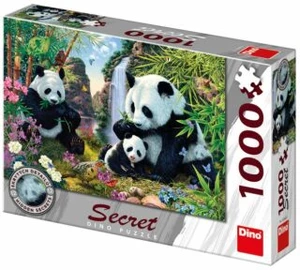 Secret collection puzzle: Pandy 1000 dílků