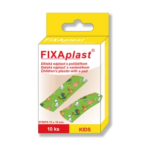 Fixaplast Kids strip dětská náplast dělená 72 x 19 mm 10 ks