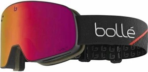 Bollé Nevada Race Black Matte/Volt Ruby Occhiali da sci