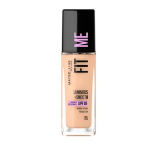 Maybelline Fit me Luminous + Smooth odstín 115 Ivory make-up 30 ml