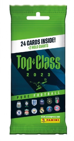 Fotbalové karty Panini Top Class 2023 - Fat Pack