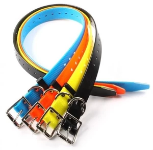 Plastikhalsband Num´Axes 2,5 x 65/85 cm - fialová  65 cm