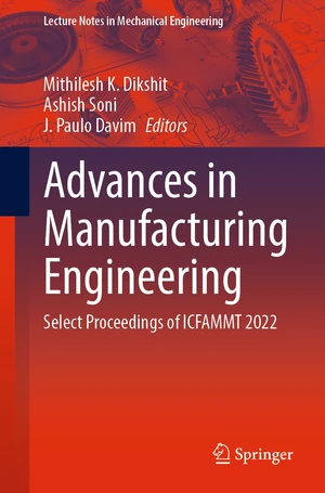 Advances in Manufacturing Engineering