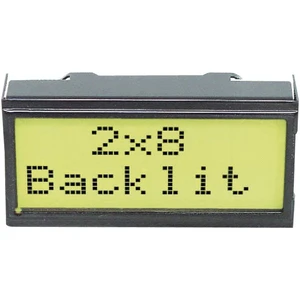 DISPLAY VISIONS LCD displej  čierna žltozelená  (š x v x h) 40 x 20 x 10.8 mm EADIPS082-HNLED