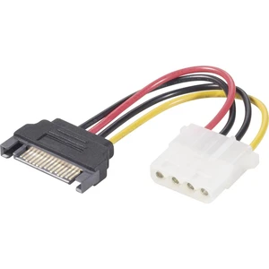 SATA, IDE adaptér Renkforce RF-4174581, čierna, červená, žltá