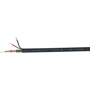 Bedea 31000900 multicore kábel KOM0,6/3,7A 2 x 0.50 mm² čierna metrový tovar