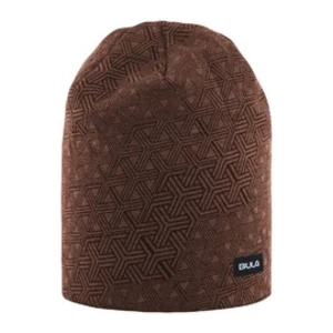 Geo printed wool beanie